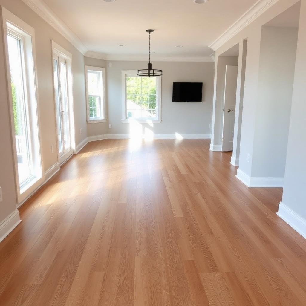 New Hardwood Installation
